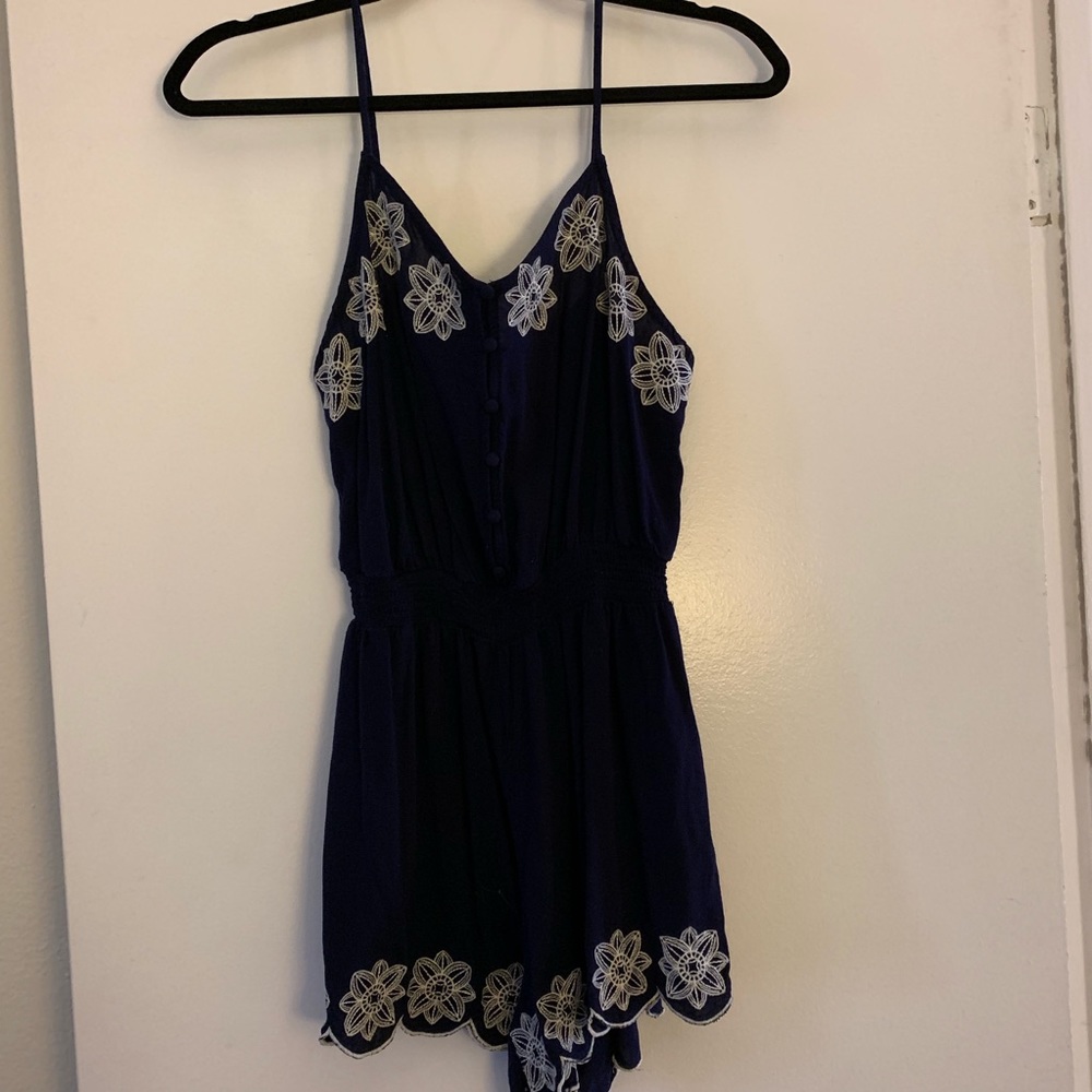 dark blue romper - Picture 2 of 3